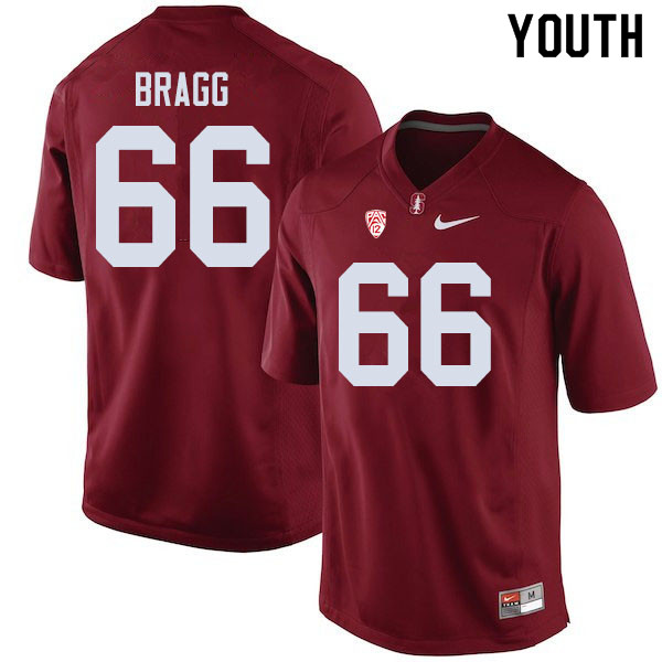 Youth #66 Branson Bragg Stanford Cardinal College Football Jerseys Sale-Cardinal